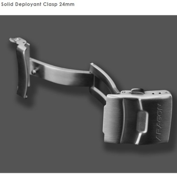 ARAGON Tungston Bezel Swiss Automatic Watch Sapphire Crystal Full Lume 43mm A504 - Picture 8 of 16